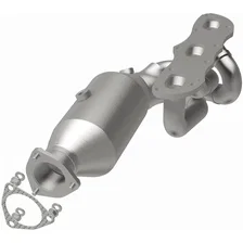 Left 2012-2016 Porsche 911 3.4L | 2012-2016 Porsche 911 3.8L OEM Grade Federal / EPA Compliant Direct-Fit Manifold Catalytic Converter image 3