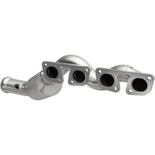 Left 2007-2010 BMW X5 4.8L OEM Grade Federal / EPA Compliant Direct-Fit Manifold Catalytic Converter image 1