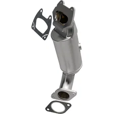 Rear OEM Grade Federal / EPA Compliant Direct-Fit Manifold Catalytic Converter image 1