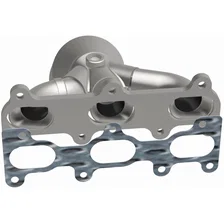 Rear 2005-2010 Kia Sportage 2.7L | 2005-2009 Hyundai Tucson 2.7L OEM Grade Federal / EPA Compliant Direct-Fit Manifold Catalytic Converter image 4