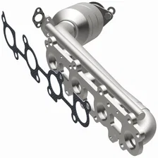 Left 2005-2009 Lexus GX470 4.7L | 2005-2009 Toyota 4Runner 4.7L California Grade CARB Compliant Direct-Fit Manifold Catalytic Converter image 2