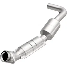 Left HM Grade Federal / EPA Compliant Direct-Fit Catalytic Converter for Ford image 1
