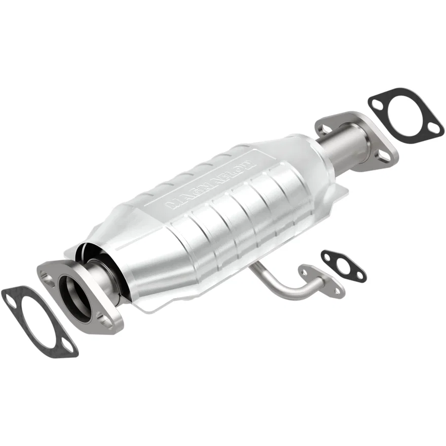 Rear 1984-1991 Mazda RX-7 1.3L | 1984-1985 Mazda RX-7 1.1L Standard Grade Federal / EPA Compliant Direct-Fit Catalytic Converter
