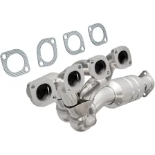 Right 2002-2003 BMW 745i 4.4L | 2002-2003 BMW 745Li 4.4L HM Grade Federal / EPA Compliant Direct-Fit Manifold Catalytic Converter image 1