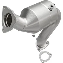 Left OEM Grade Federal / EPA Compliant Direct-Fit Catalytic Converter for Audi image 1