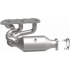 Left 2012-2016 Porsche 911 3.4L | 2012-2016 Porsche 911 3.8L OEM Grade Federal / EPA Compliant Direct-Fit Manifold Catalytic Converter image 4