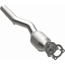 Rear Right 2010-2011 Porsche Cayenne 4.8L California Grade CARB Compliant Direct-Fit Catalytic Converter image 2