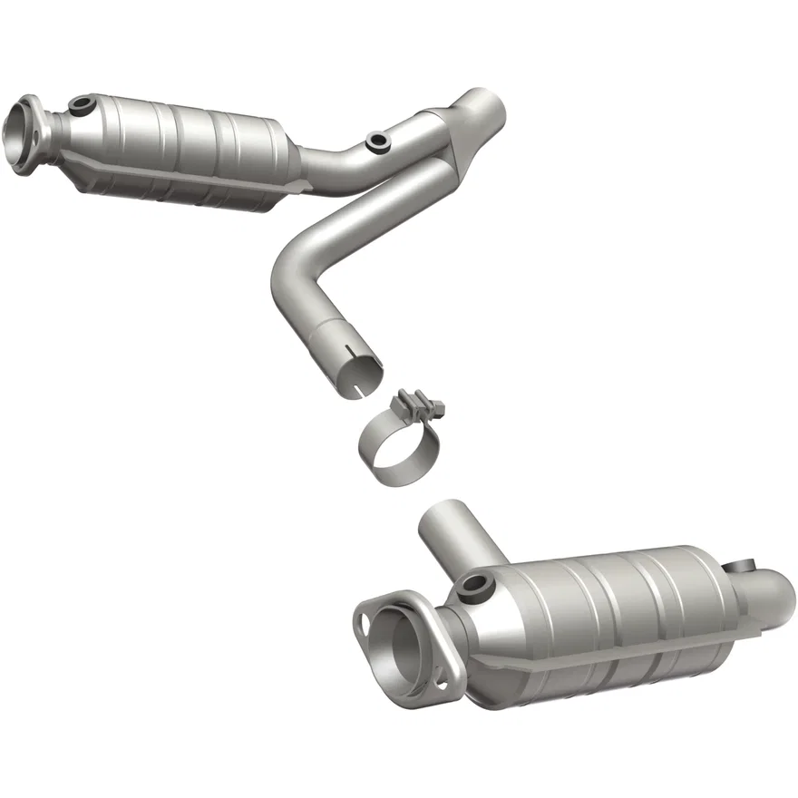 2005-2006 Dodge Dakota 4.7L | 2006 Mitsubishi Raider 4.7L HM Grade Federal / EPA Compliant Direct-Fit Catalytic Converter