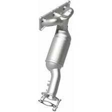 Rear OEM Grade Federal / EPA Compliant Direct-Fit Manifold Catalytic Converter for BMW image 3
