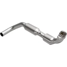 Left 2003-2004 Lincoln Navigator 5.4L California Grade CARB Compliant Direct-Fit Catalytic Converter image 1