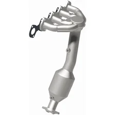 Front California Grade CARB Compliant Direct-Fit Manifold Catalytic Converter for Mercedes-Benz C230 image 3