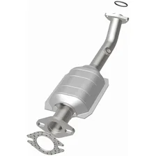 Rear Left 2001-2004 Nissan Pathfinder 3.5L | 2002-2003 INFINITI QX4 3.5L HM Grade Federal / EPA Compliant Direct-Fit Catalytic Converter image 3