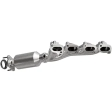 Left 2004-2006 Cadillac SRX 4.6L California Grade CARB Compliant Direct-Fit Manifold Catalytic Converter image 1