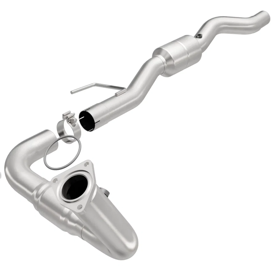 Left 2004-2005 Chevrolet Avalanche 2500 8.1L | 2004-2005 Chevrolet Suburban 2500 8.1L California Grade CARB Compliant Direct-Fit Catalytic Converter