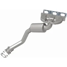 Front 2001-2006 BMW X5 3.0L California Grade CARB Compliant Direct-Fit Manifold Catalytic Converter image 3