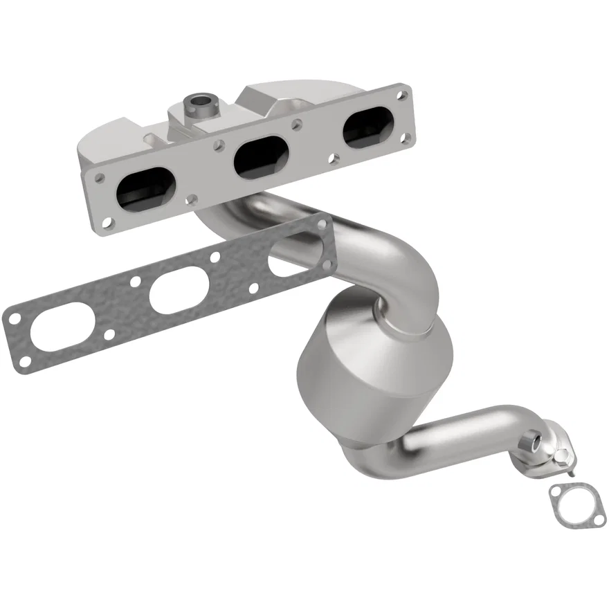 Front HM Grade Federal / EPA Compliant Direct-Fit Manifold Catalytic Converter for BMW