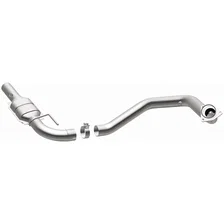 Left 2003 GMC Savana 3500 6.0L California Grade CARB Compliant Direct-Fit Catalytic Converter image 2