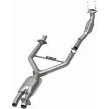 Front 1996-1998 Lincoln Mark VIII 4.6L California Grade CARB Compliant Direct-Fit Catalytic Converter image 3