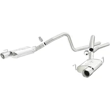 2005-2009 Ford Mustang 4.6L | 2007-2009 Ford Mustang Shelby GT500 5.4L Street Series Cat-Back Performance Exhaust System image 1