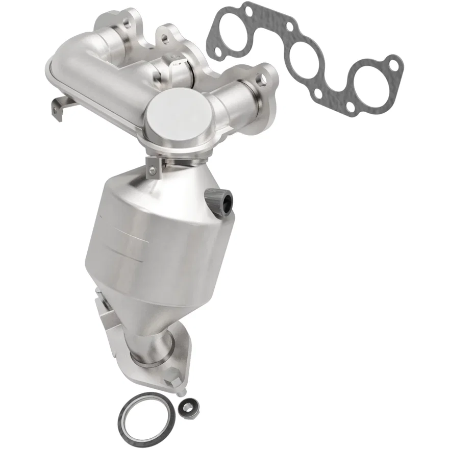 Front 2002-2003 Lexus ES300 3.0L | 2002-2006 Toyota Camry 3.0L OEM Grade Federal / EPA Compliant Direct-Fit Manifold Catalytic Converter