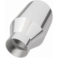 4in. Round Polished Exhaust Tip image 3