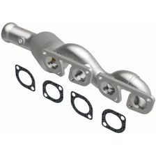 Left 2007-2010 BMW X5 4.8L California Grade CARB Compliant Direct-Fit Manifold Catalytic Converter image 4