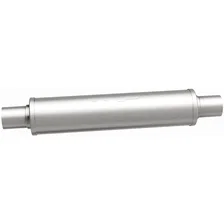 4in. Round Straight-Through Performance Exhaust Muffler image 4