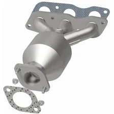 Rear 2007-2013 Mitsubishi Outlander 3.0L OEM Grade Federal / EPA Compliant Direct-Fit Manifold Catalytic Converter image 3