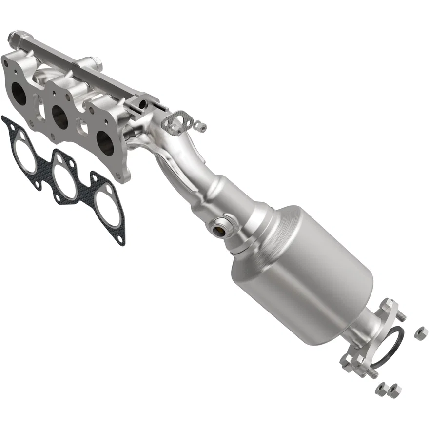 Right 2011-2015 Toyota Tacoma 4.0L OEM Grade Federal / EPA Compliant Direct-Fit Manifold Catalytic Converter