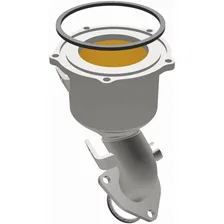 Front 1996-1998 Toyota RAV4 2.0L HM Grade Federal / EPA Compliant Direct-Fit Catalytic Converter image 2