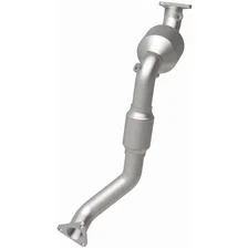 Front Right 2010 Audi Q7 3.6L | 2010 Volkswagen Touareg 3.6L California Grade CARB Compliant Direct-Fit Catalytic Converter image 3
