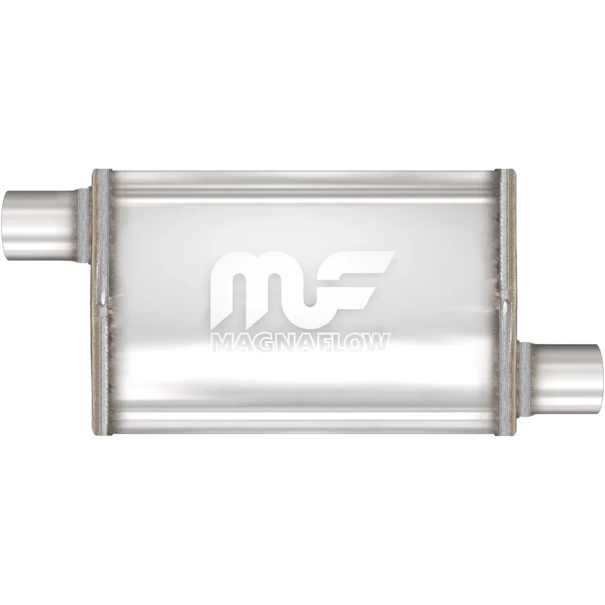 4 X 9in. Oval Straight-Through Performance Exhaust Muffler