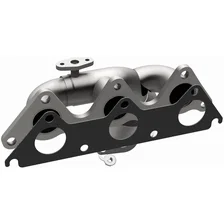 Rear 1995-2000 Chrysler Sebring 2.5L | 1995-2000 Dodge Avenger 2.5L HM Grade Federal / EPA Compliant Direct-Fit Manifold Catalytic Converter image 2