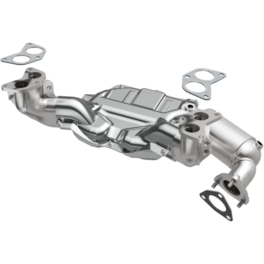 Front OEM Grade Federal / EPA Compliant Direct-Fit Manifold Catalytic Converter for Subaru