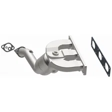 Front 2004-2005 BMW 525i 2.5L | 2004-2005 BMW 530i 3.0L OEM Grade Federal / EPA Compliant Direct-Fit Manifold Catalytic Converter image 2
