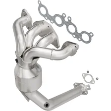 Front 2005-2011 Volvo XC90 4.4L OEM Grade Federal / EPA Compliant Direct-Fit Manifold Catalytic Converter image 1