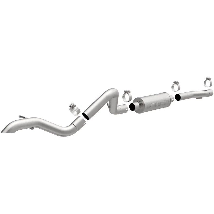 ® 2007-2011 Jeep Wrangler 3.8L Rock Crawler Series™ Cat-Back Performance Exhaust System