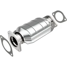 Rear 2002-2003 Nissan Maxima 3.5L | 2002-2004 INFINITI I35 3.5L California Grade CARB Compliant Direct-Fit Catalytic Converter image 1