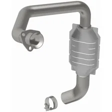 Left HM Grade Federal / EPA Compliant Direct-Fit Catalytic Converter image 3