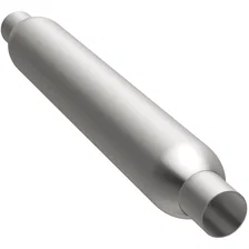 3.5in. Round Glasspack Performance Exhaust Muffler image 2