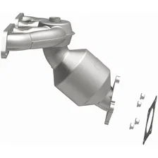 Front 2000-2001 Dodge Neon 2.0L | 2000-2001 Plymouth Neon 2.0L California Grade CARB Compliant Direct-Fit Manifold Catalytic Converter image 4