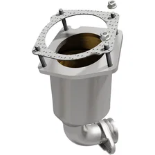 Front 2004-2005 Chrysler Sebring 2.7L | 2004-2005 Dodge Stratus 2.7L California Grade CARB Compliant Direct-Fit Catalytic Converter image 1