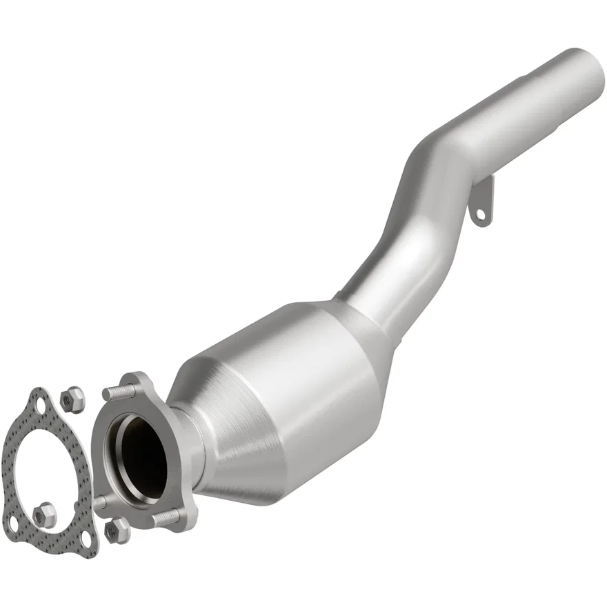 Rear Right 2010-2011 Porsche Cayenne 4.8L California Grade CARB Compliant Direct-Fit Catalytic Converter