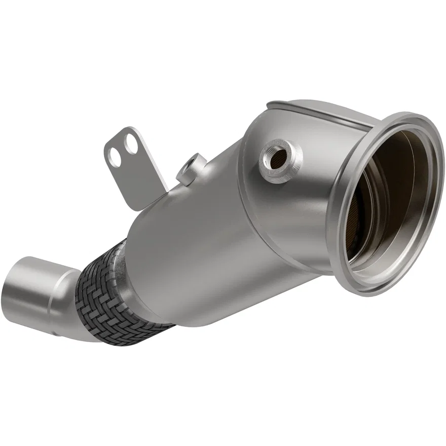 Front OEM Grade Federal / EPA Compliant Direct-Fit Catalytic Converter for BMW