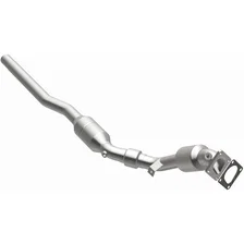 Left 2001-2002 Audi S4 2.7L | 2001-2002 Audi Allroad Quattro 2.7L California Grade CARB Compliant Direct-Fit Catalytic Converter image 2