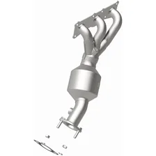 Rear 2006-2008 BMW Z4 3.0L California Grade CARB Compliant Direct-Fit Manifold Catalytic Converter image 3