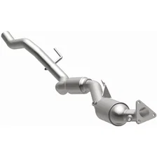 Left 2011-2017 Volkswagen Touareg 3.6L California Grade CARB Compliant Direct-Fit Catalytic Converter image 2
