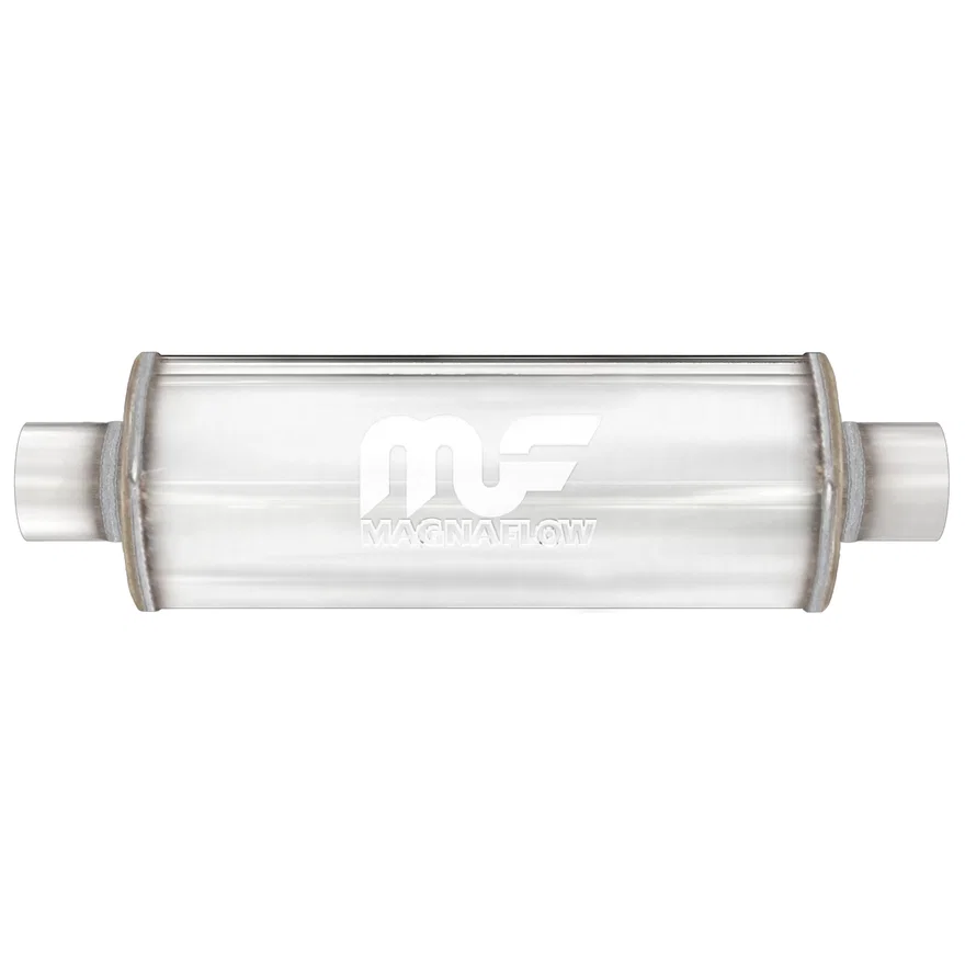 5in. Round Straight-Through Performance Exhaust Muffler