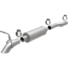 2007-2011 Jeep Wrangler 3.8L Off Road Pro Series Cat-Back Performance Exhaust System image 1
