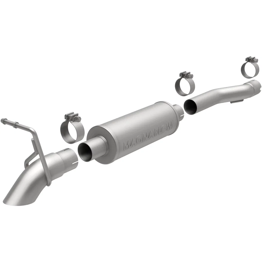 2007-2011 Jeep Wrangler 3.8L Off Road Pro Series Cat-Back Performance Exhaust System